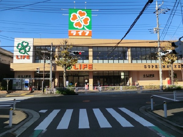ライフ青葉しらとり台店(ライフ青葉しらとり台店まで500ｍ)