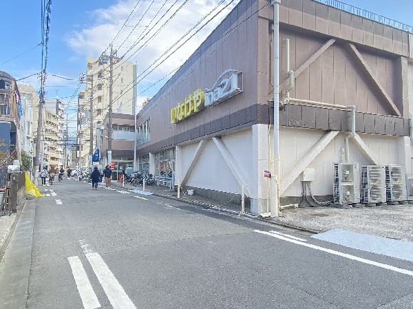 いなげやina21川崎幸店(東京都多摩地域で最初のセルフサービス販売方式を導入したスーパーマーケット「いなげや」の、ディスカウントショップ版である「いなげや ina21」。)