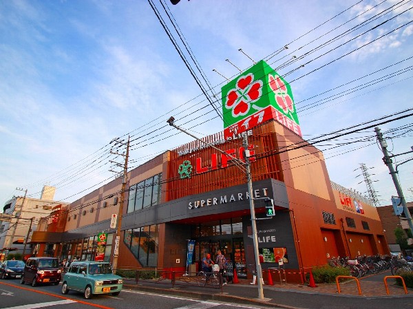 (350　ライフ中原井田店　ライフは、「安全と安心」「鮮度と品質」「信頼とサービス」にこだわっています。)