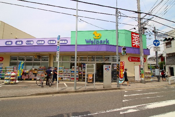 ウェルパーク川崎中野島店　(スーパーやコンビニとともに生活に欠かせないというドラッグストアは、近所にあると頼もしい限りですね。)