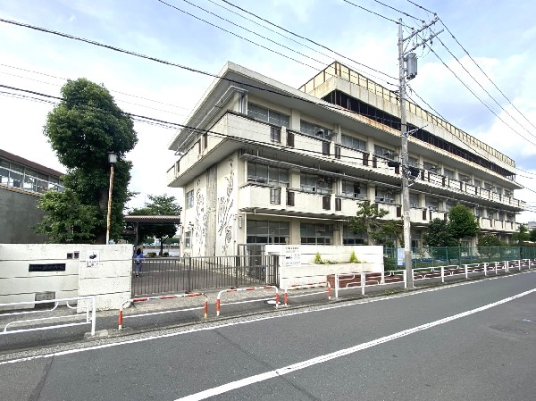 緑小学校(各学年4～5クラスの小学校。鶴見川周辺の自然に触れながら、子供たちがのびのびと学校生活を送れます。)