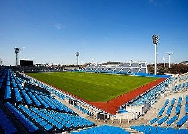 三ツ沢公園(国体やオリンピックにも使われた歴史ある運動公園。Ｊリーグなども開催される。桜の名所としても有名です。)