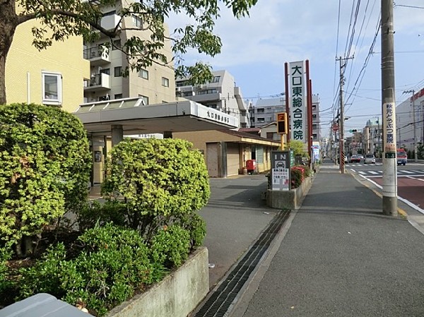 大口東総合病院(162床の地域密着型急性期病院。内科・小児科・外科などの外来診療の他、健診・予防接種も行っています。)
