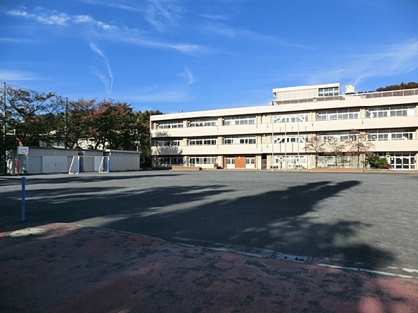 城郷小学校(明治33年創立の歴史ある小学校。学校教育目標は「ともに学びよりよい生き方を見つけだす　しろさとっ子」)