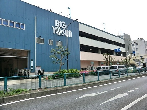 ビッグヨーサン東神奈川店(生鮮食品が自慢のスーパー。特に魚は種類豊富で新鮮です。大容量パックがお勧め。営業時間は10時～21時)